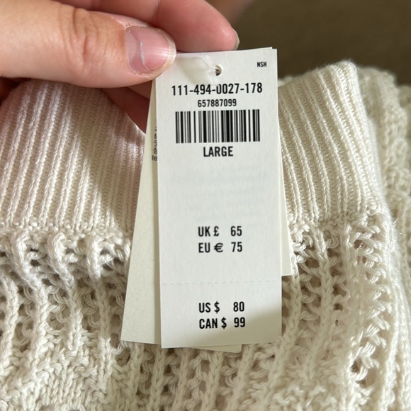 Crochet-Style Maxi Skirt Coverup SIZE: L - Picture 3 of 5